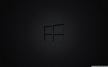 Black Windows, dark aesthetic windows HD wallpaper