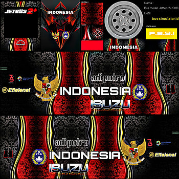 Skin / livery Bus Simulator Indonesia S 'versi Bus Timnas Indonesia' BUSSID bussid bussid simulator indones… in 2020 HD phone wallpaper