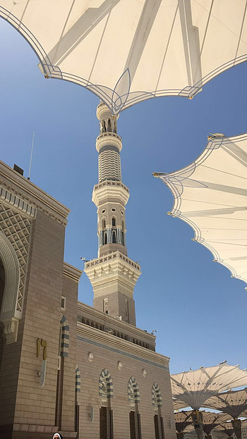 Pin oleh Umaimah Khan di Mecca ...pinterest, nabawi mosque HD phone wallpaper