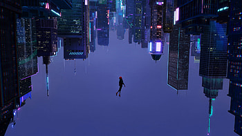 Miles Morales Falling posted by Sarah Sellers HD wallpaper