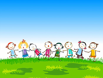 Cartoon School, kids education HD wallpaper