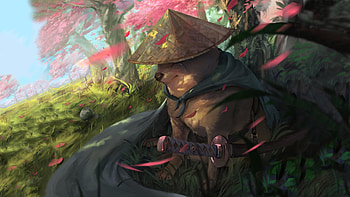 Samurai doge [3840x2160]:, doge samurai HD wallpaper