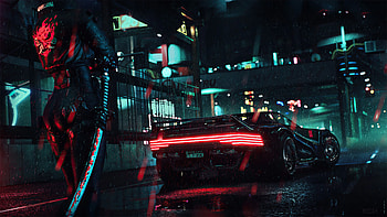 Samurai Sword Girl Cyberpunk 2077 Samurai Sword Girl Cyberpunk 2077, cyberpunk pc HD wallpaper