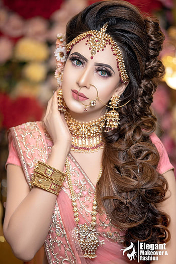 MASHUD RANA, bridal makeup HD phone wallpaper