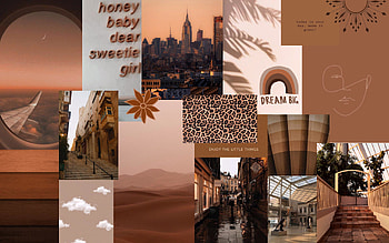 Brown Aesthetic, summer aesthetic chromebook HD wallpaper