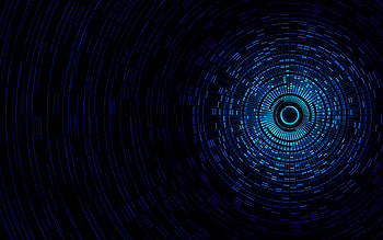 Dark Blue Technology on Dog, black tech HD wallpaper