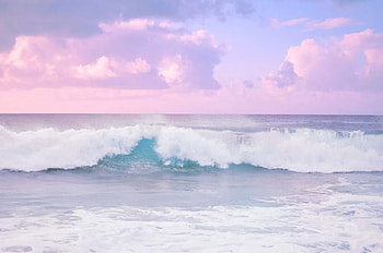 Ocean Aesthetic Laptop, aesthetic beach horizontal HD wallpaper