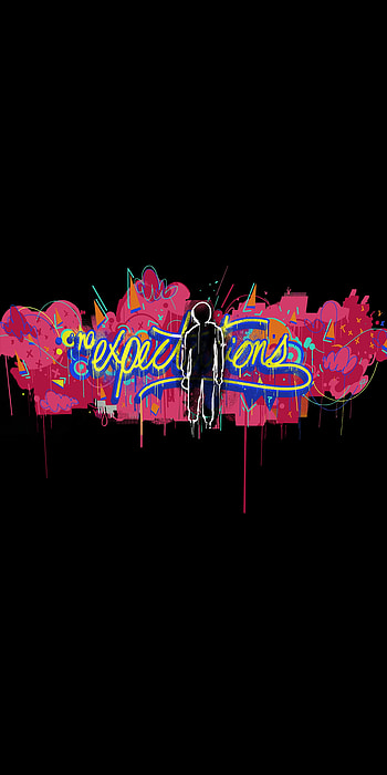 No Expectations Amoled : r/IntoTheSpiderverse, no expectations spider man into the spider verse HD phone wallpaper