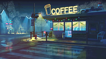 Retro Coffee Shop Live [1920 x 1080] : r/ HD wallpaper