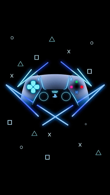 Ps5 Neon Controller, me : r/fanart HD phone wallpaper