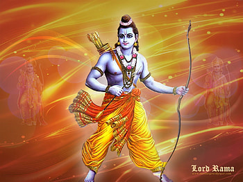 Shree Ram, lord rama animated HD wallpaper