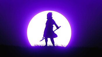 sasuke purple HD wallpaper