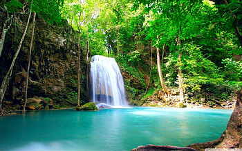 GAMBAR ANIMASI AIR TERJUN BERGERAK, animasi bergerak HD wallpaper