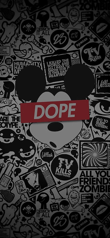 Dope X Funny Wall, dope HD phone wallpaper