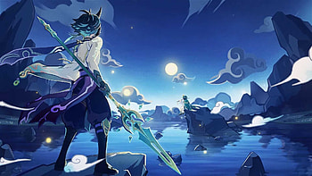 genshin impact aesthetic pc HD wallpaper