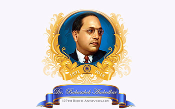 127th Birth Anniversary Dr Babasaheb Ambedkar Ambedkar Jayanti HD wallpaper