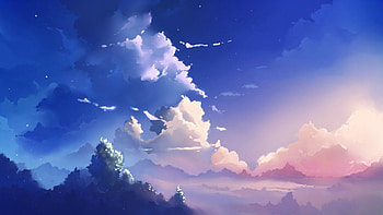 Aesthetic Cloud, warm aesthetic pc HD wallpaper