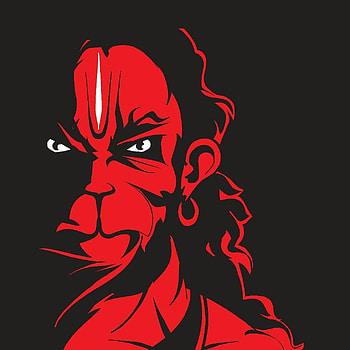 Bajrang art Jai bajrang bali Graphics ART, hanuman cartoon HD phone wallpaper