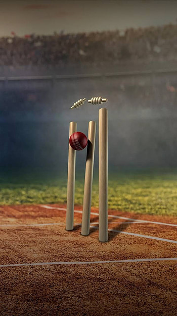 Cricket by MRMAHADEV, cricket bat and ball HD phone wallpaper