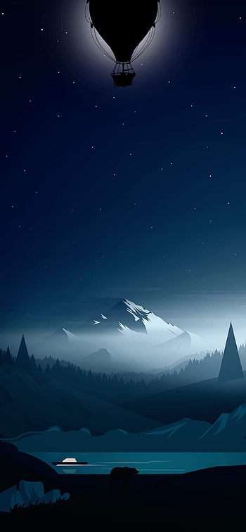the Best Notch for any Notch , minimalist 1080x2340 HD phone wallpaper