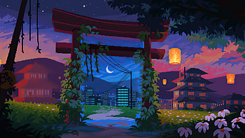 1920x1080 8 Bit City Laptop Full , Backgrounds, and, japan 8 bit HD wallpaper