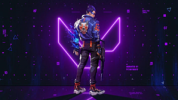 /60FPS Yoru Animated, valorant animated HD wallpaper