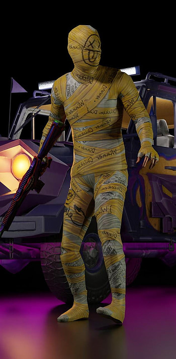 Pubg mummy suit by KawalDhillon, pubg mummy set HD phone wallpaper