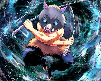 2 Inosuke Hashibira HD wallpaper
