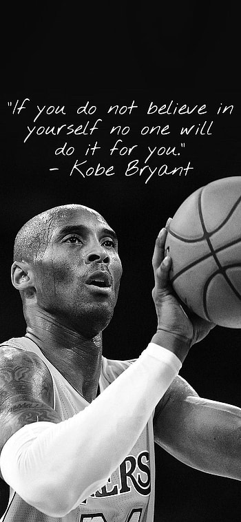 Kobe Bryant Quotes, kobe sayings HD phone wallpaper