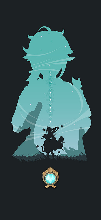 All Characters Series Mobile, genshin impact minimalist HD phone wallpaper