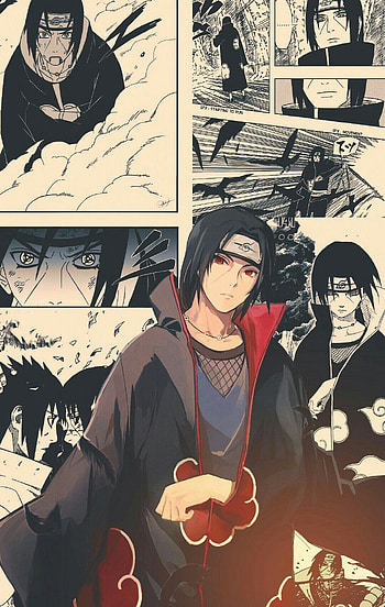 Itachi Manga, itachi throne HD phone wallpaper