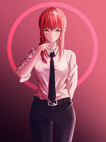 makima chainsaw man HD phone wallpaper