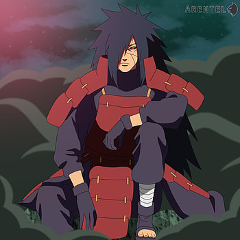 My version of sitting Madara : r/Naruto, madara sitting HD phone wallpaper