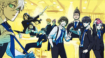 blue lock manga HD wallpaper