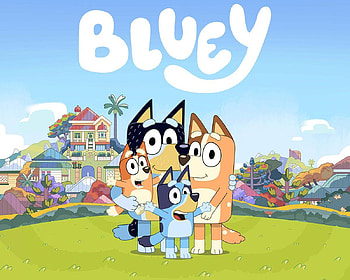 cute bluey HD wallpaper