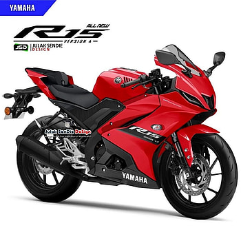 Yamaha R15 V4, r15 v4 red colour HD phone wallpaper