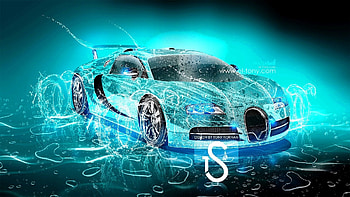Neon Fire Cool Cars, flaming cars HD wallpaper