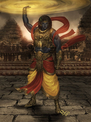 Modern sketches of Mahabharata characters, karna mahabharat HD phone wallpaper