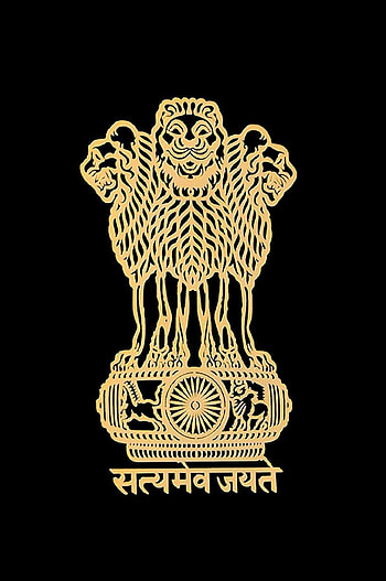 Tanish Satyamev Jayate Gold Plated Metal Sticker for Mobile Home Office File Car Bike Pack of 2, ashok stambh mobile HD phone wallpaper