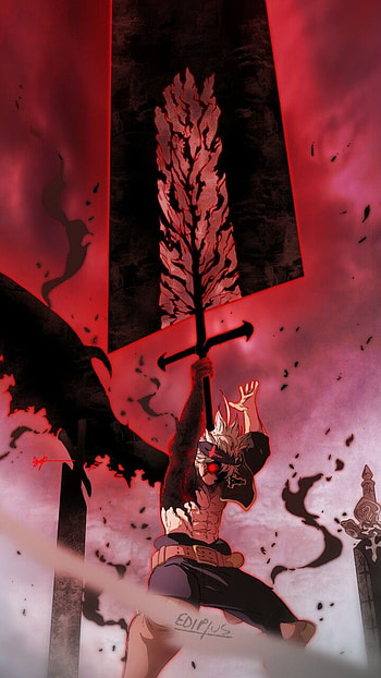black clover asta HD phone wallpaper