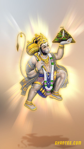 1 best lord Hanuman for mobile s, flying hanuman HD phone wallpaper