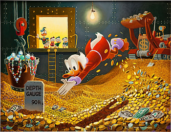 PC Scrooge , Jagdish Lamerton, rich donald duck HD wallpaper
