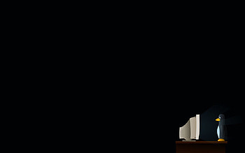 25 Fresh and Cool Linux, dark linux penguin HD wallpaper