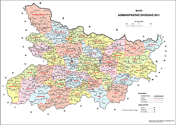 High Resolution Map of BIHAR [], bihar map HD wallpaper