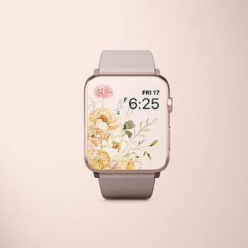 Apple Watch Face Flowers Apple Watch Aesthetic HD phone wallpaper