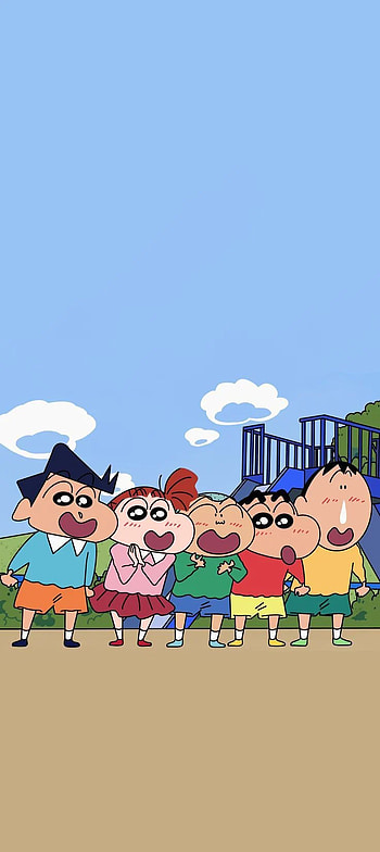 Shinchan ♥️, shin chan friends HD phone wallpaper
