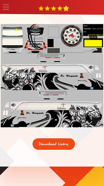 Livery Bussid Jetbus 3 S Update for Android HD phone wallpaper