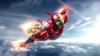 iron man laptop HD wallpaper