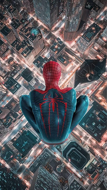 Spiderman Marvel Art Tom holland ultra Aesthetic Comics, spider man logo mobile HD phone wallpaper