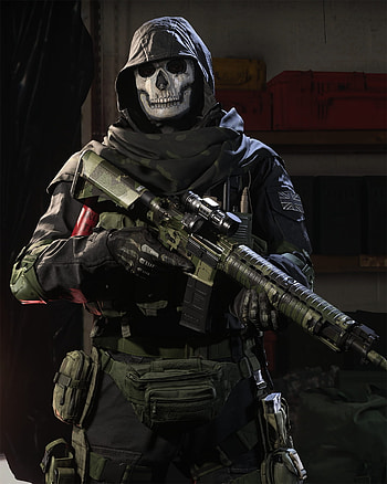 Simon Ghost Riley, call of duty modern warfare soldiers HD phone wallpaper